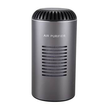 

2 in 1 Portable Negative Ion Air Purifier UVC Ultraviolet Silent Remove Dust, Pollen, Mold Spores Perfect for Car Home