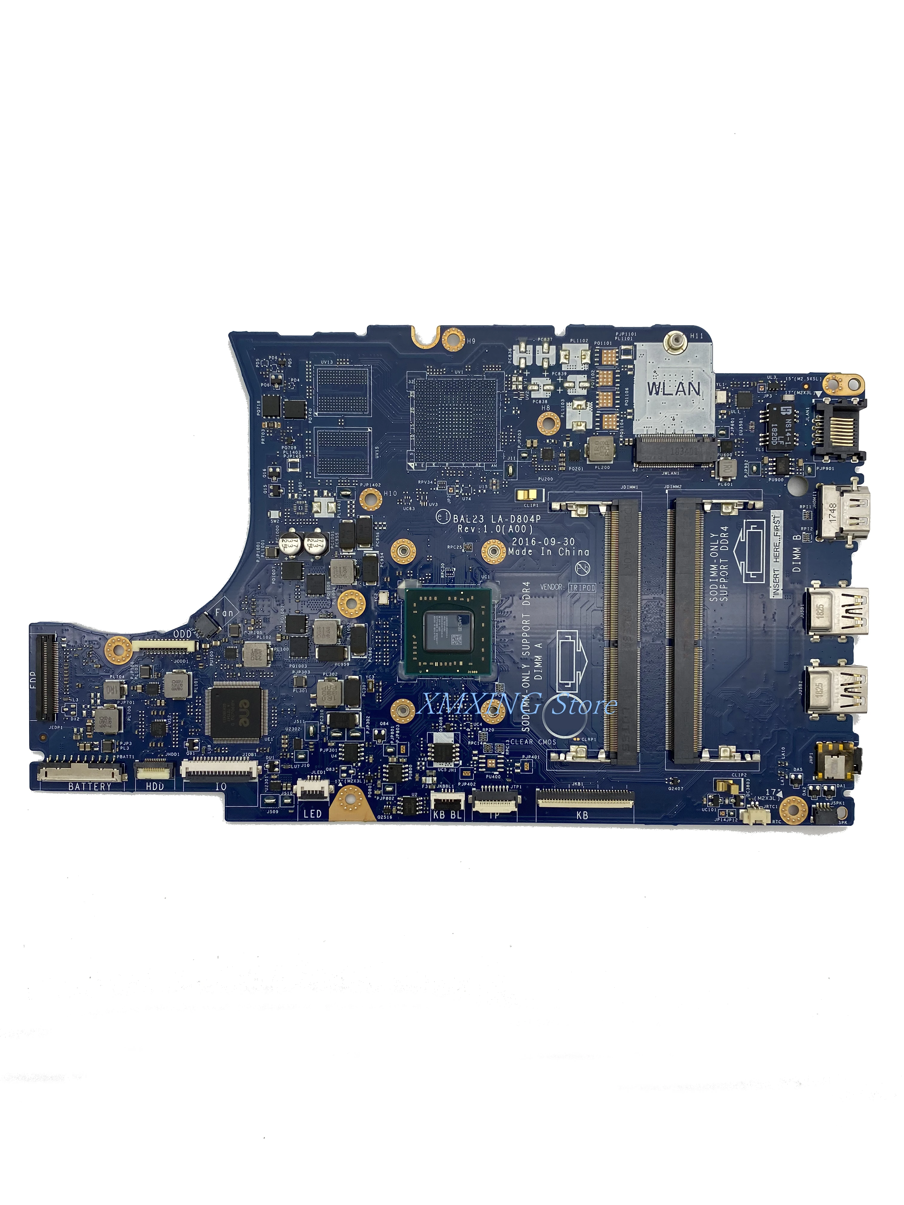 

Материнская плата FULCOL для ноутбука DELL Latitude 5565, центральный процессор, фотосессия 100%, R586Y, R586Y, протестирована на