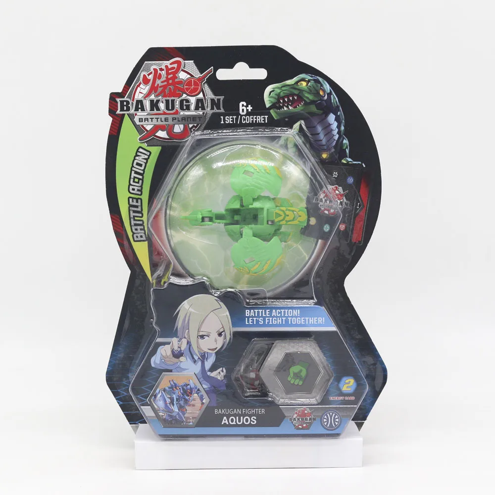 Такара Tomy Battle Planet Toys Dragon Ball Bakugan Brawlers стартовый пакет Spining Top Game для детей - Цвет: g