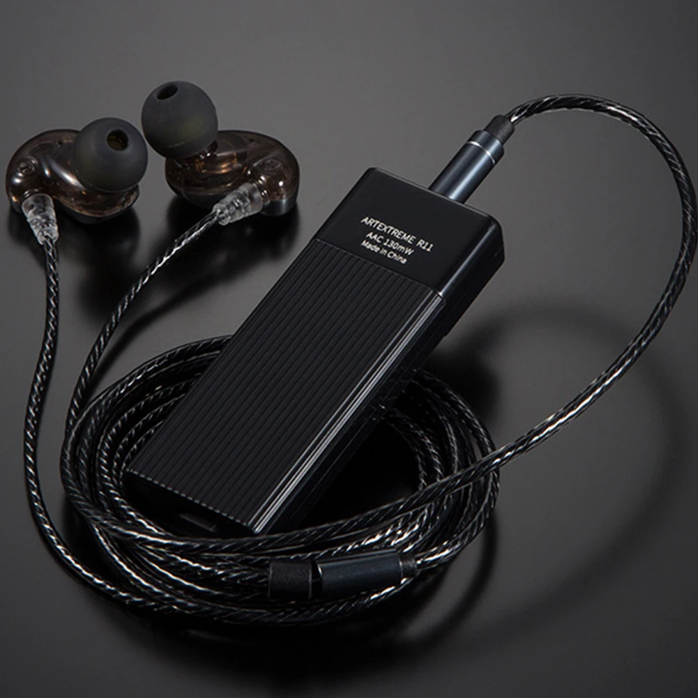 Music Improver Universal Portable Indicator Light Wireless Mini ABS Bluetooth 5 0 Stereo Home Powerful Headphone Amplifier Audio