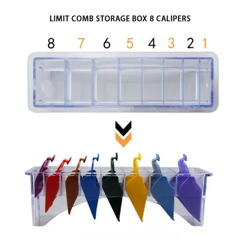 

1Pc Universal Hair Clipper Grid Base Box For Limit Comb Guide Attachment Size Barber Replacement Hair Styling Tool Accessories