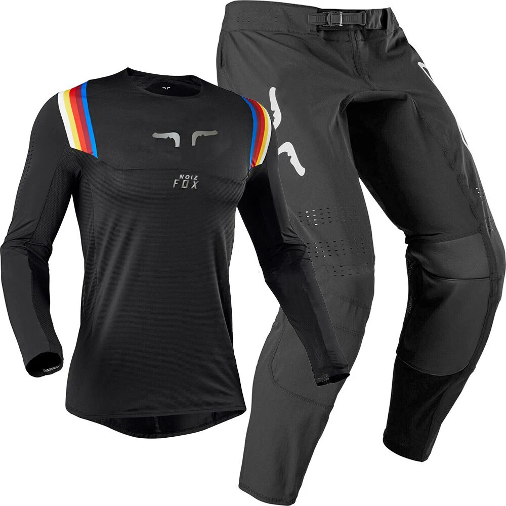

2020 TOP For NOIZ FOX Motocross Jersey and Pants ATV MX Racing Dirt Mountain Bike Combo Motorcycle Gear Set