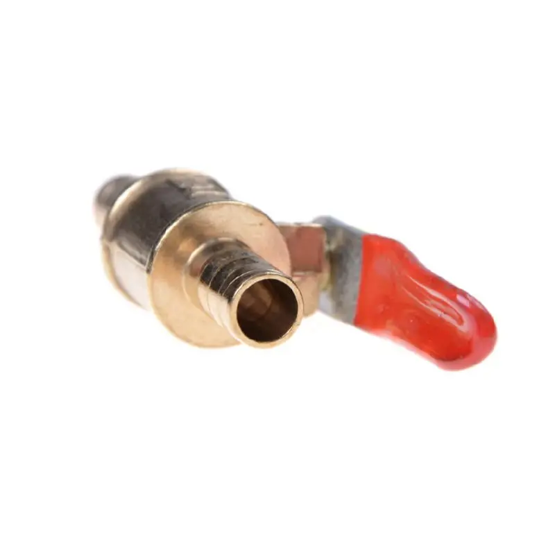 2 шт 5/1" шланг со шлангом встроенный Вода Воздух Газ топливная линия латунь запорный шаровой клапан запорный простой управление моторизованный шаровой клапан