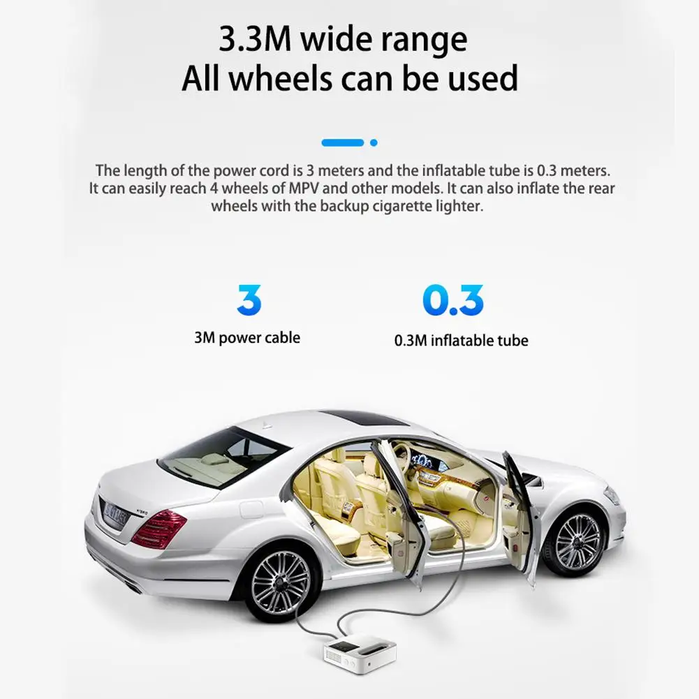 12V Мини Воздушный компрессор для автомобиля шины Opblaasbare Luchtpomp Voor Авто Портативный Надувное пышности Elektrische babybett Autoband Надувное