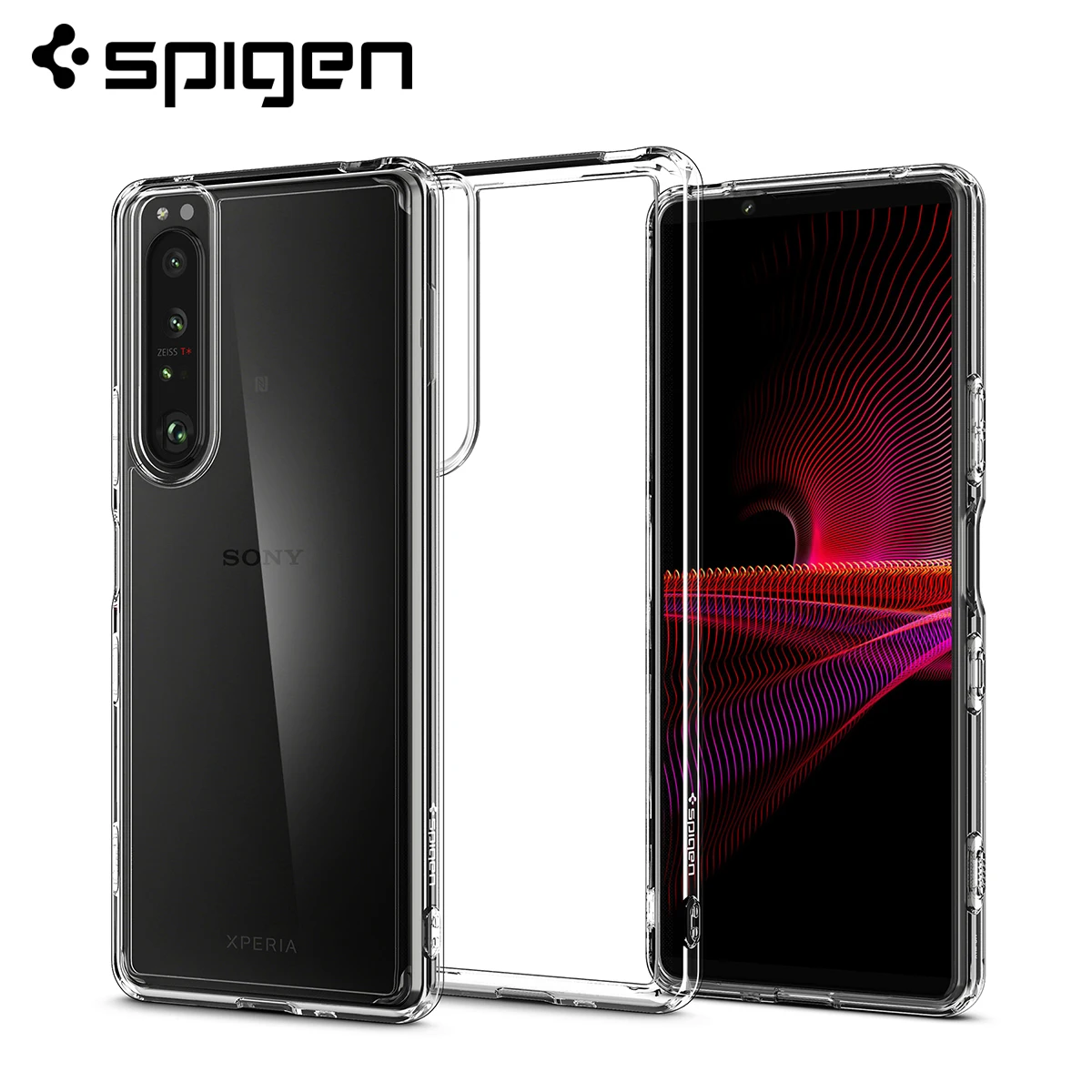 Spigen Ультра Гибридный чехол для Sony Xperia 1 III-Кристально Прозрачная Жесткая задняя
