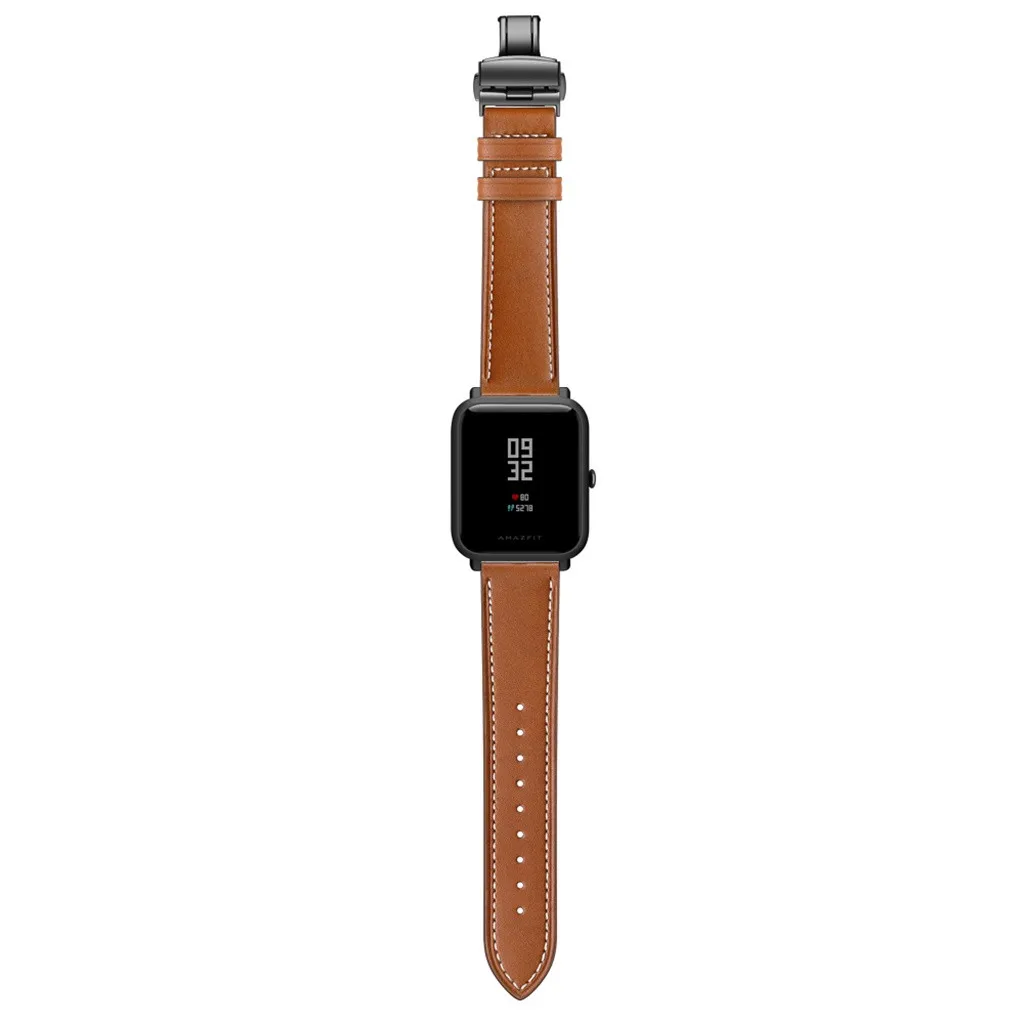 Для samsung galaxy watch QuickRelease мягкий Премиум кожаный ремешок сменный ремешок для Huami Amazfit Bip для amazfit bip ремешок