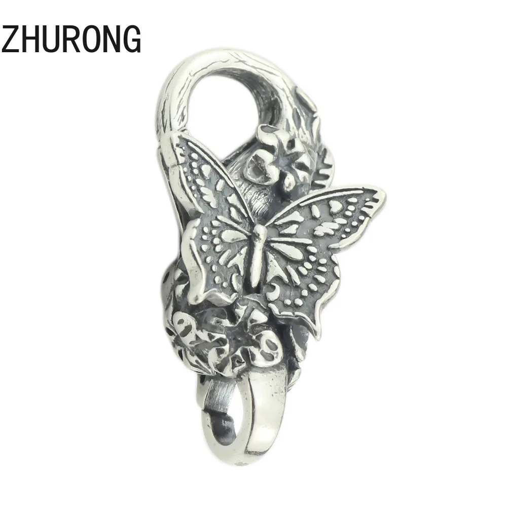 925 Sterling Silver Papillon Lock Butterfly European Charm Diy Jewelry Beads Women Accessories Bracelet | Украшения и аксессуары