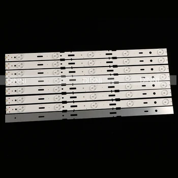 8 piezas x 40 pulgadas de retroiluminación LED para TV, 40VLE6520BL, SAMSUNG_2013ARC40_3228N1, 40-LB-M520, 40VLE4421BF, 5-LEDs, 428mm