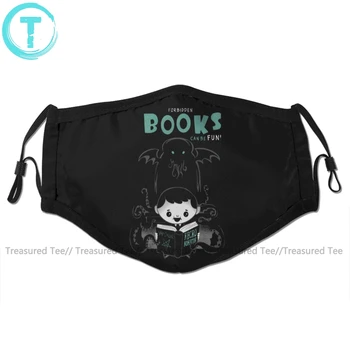 

Necronomicon Mouth Face Mask Forbidden Books Can Be Fun Facial Mask Cool Fashion with 2 Filters for Adult