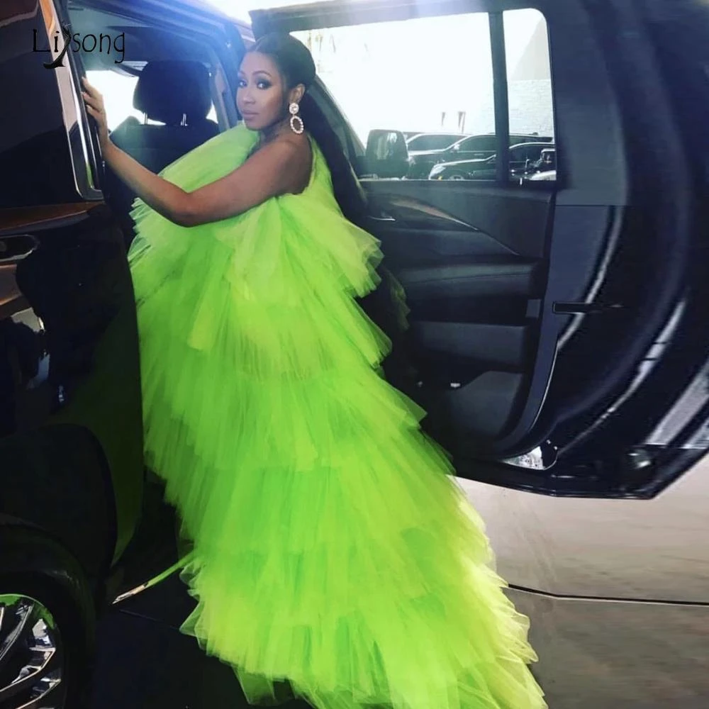 Neon evening gown Clearance