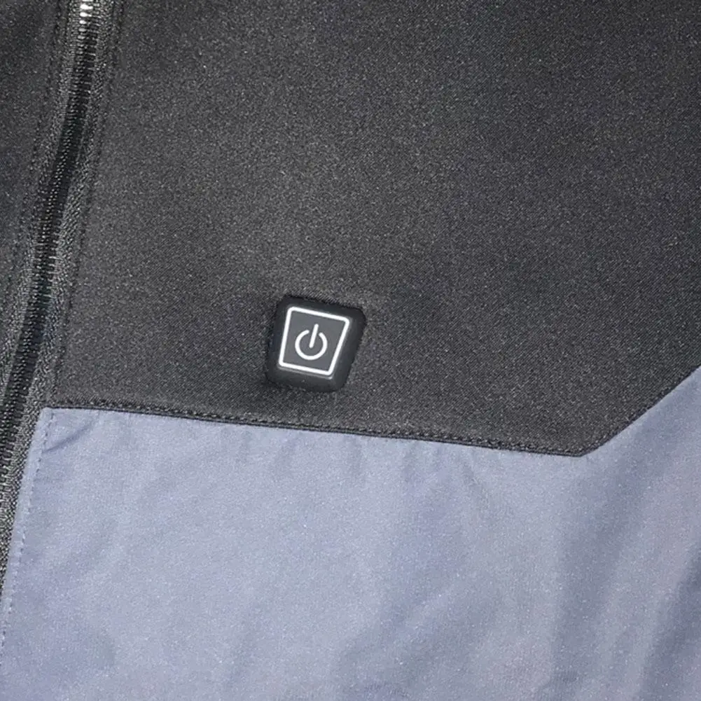 1 шт. для мужчин Открытый USB Электрический согревающий пояс куртка зимняя гибкая электрическая Термоодежда жилет Рыбалка Пешие прогулки
