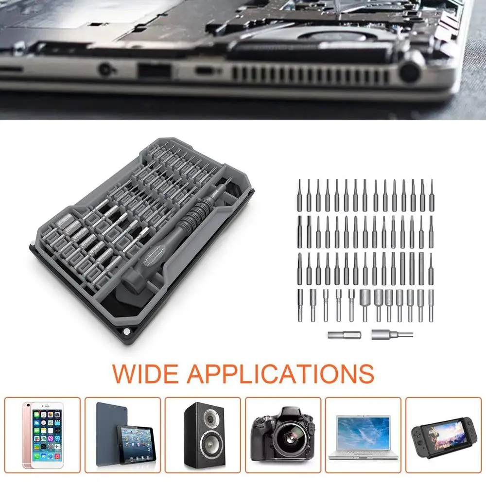 JM-8173 Набор прецизионных магнитных отверток Torx биты отвертка для iPhone ноутбук компьютер мобильный телефон ремонт инструменты комплект