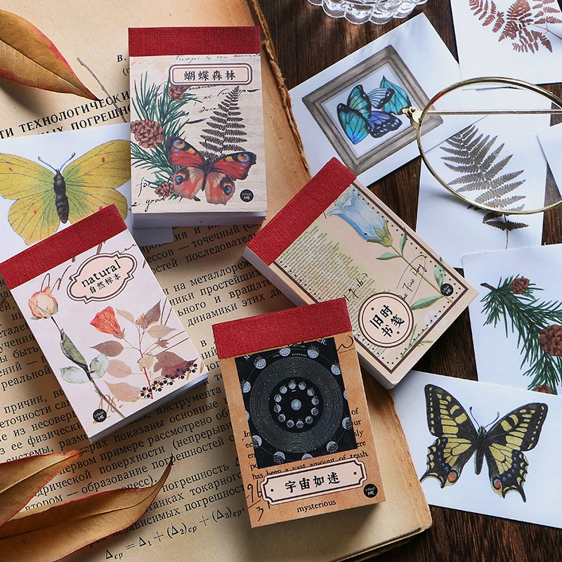 journamm 50pcspack aesthetics stickers mini book scrapbooking junk