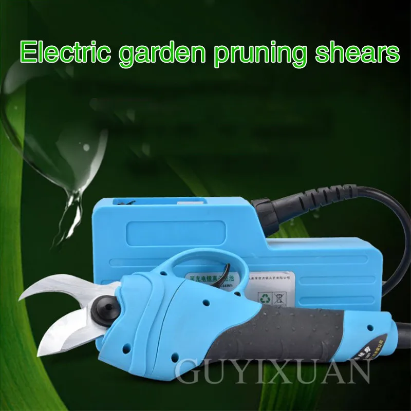 36V electric fruit tree scissors pruning shears garden high branch scissors charging branch scissors