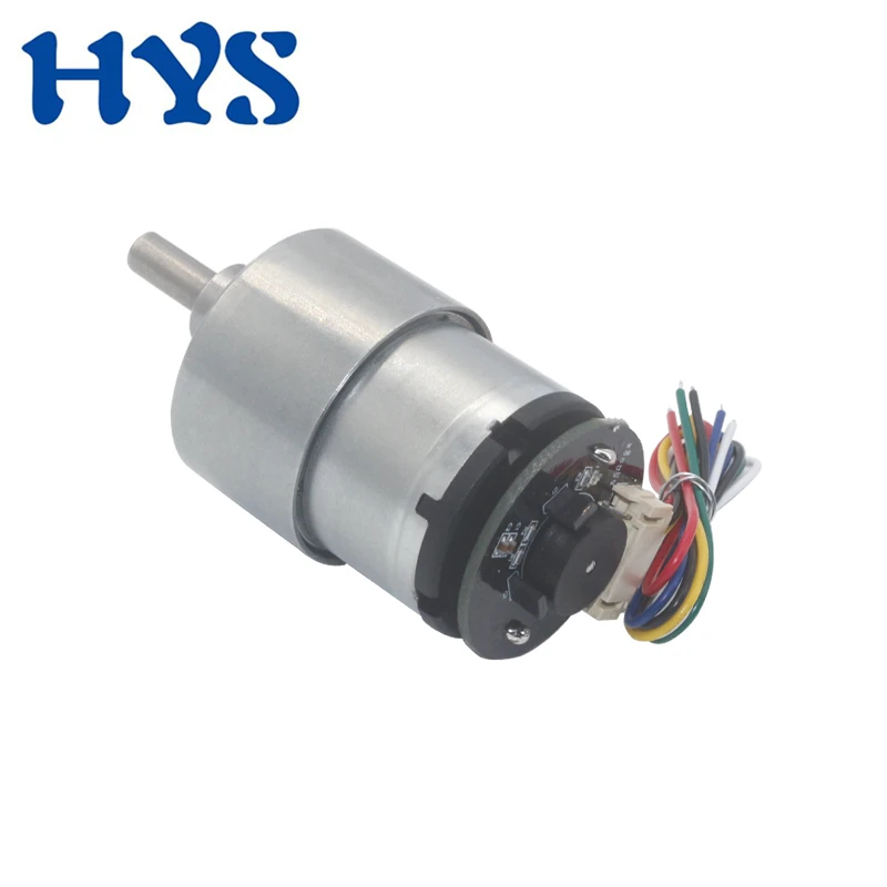 DC 12V 6V Gear Motor Encoder Micro Electric Reducer DC 12 Volt V Motors Reverse DC12V 6/70/178/200//333/530/1590rpm JGB37-520