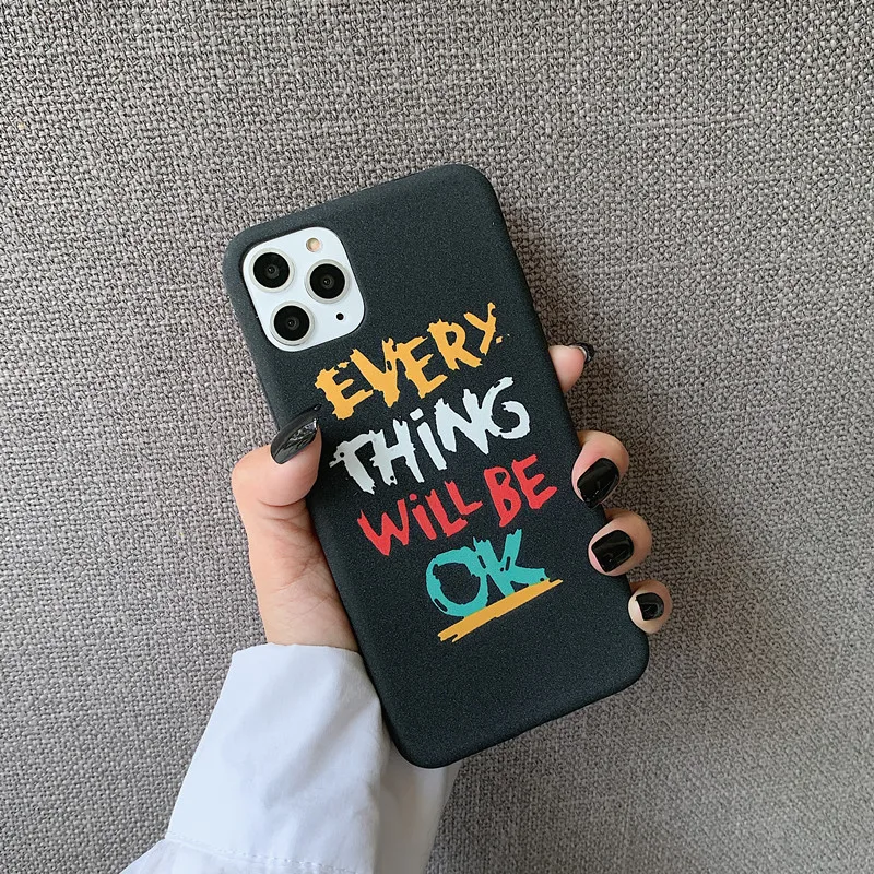 Забавный арт ретро граффити буквы чехол для телефона iPhone 11 Pro Max X Xs XR Xsmax 7 Puls 6 6S 8 s