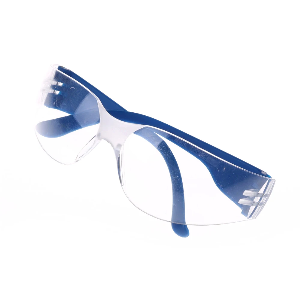 Защитные очки для активного отдыха для детей, красные анти-взрывобезопасные пыленепроницаемые защитные очки - Цвет: Синий
