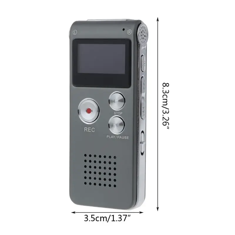 8GB Клип USB Цифровой диктофон Аудио Диктофон Запись Ручка MP3 плеер 667F