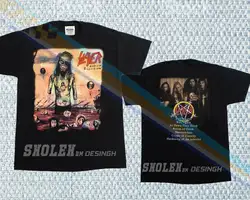Новая популярная футболка Skid Row Slave To The Grind'91 Glam Rock Skidrow Dokken Ratt