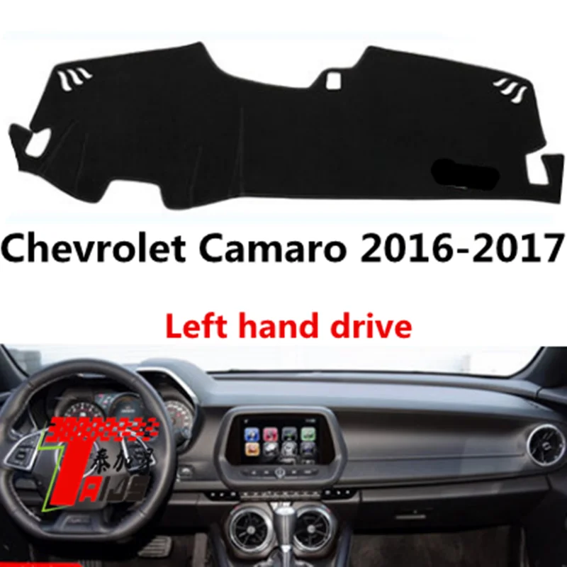 Taijs левый руль автомобиля приборной панели Крышка для Chevrolet Camaro- Избегайте солнца сильный светильник полиэфирное волокно производство ковер