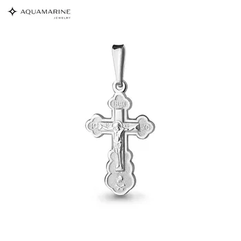 

Cross Orthodox AQUAMARINE without inserts Silver 925
