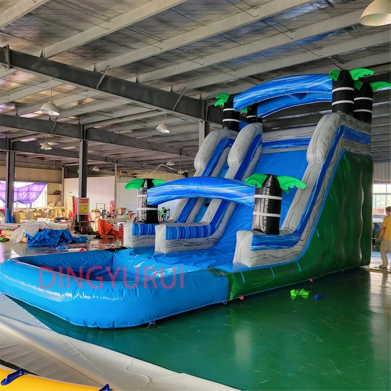Inflatable Patrol Combination, Large Bracket Pool Flushing Combination, Water Toy Water Park Equipment