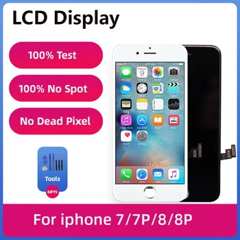 

AAAAA Grade Assembly LCD Display Digitizer For iPhone 7 7Plus 8 8Plus LCD With 3D Force LCD Display Touch Screen with Gifts