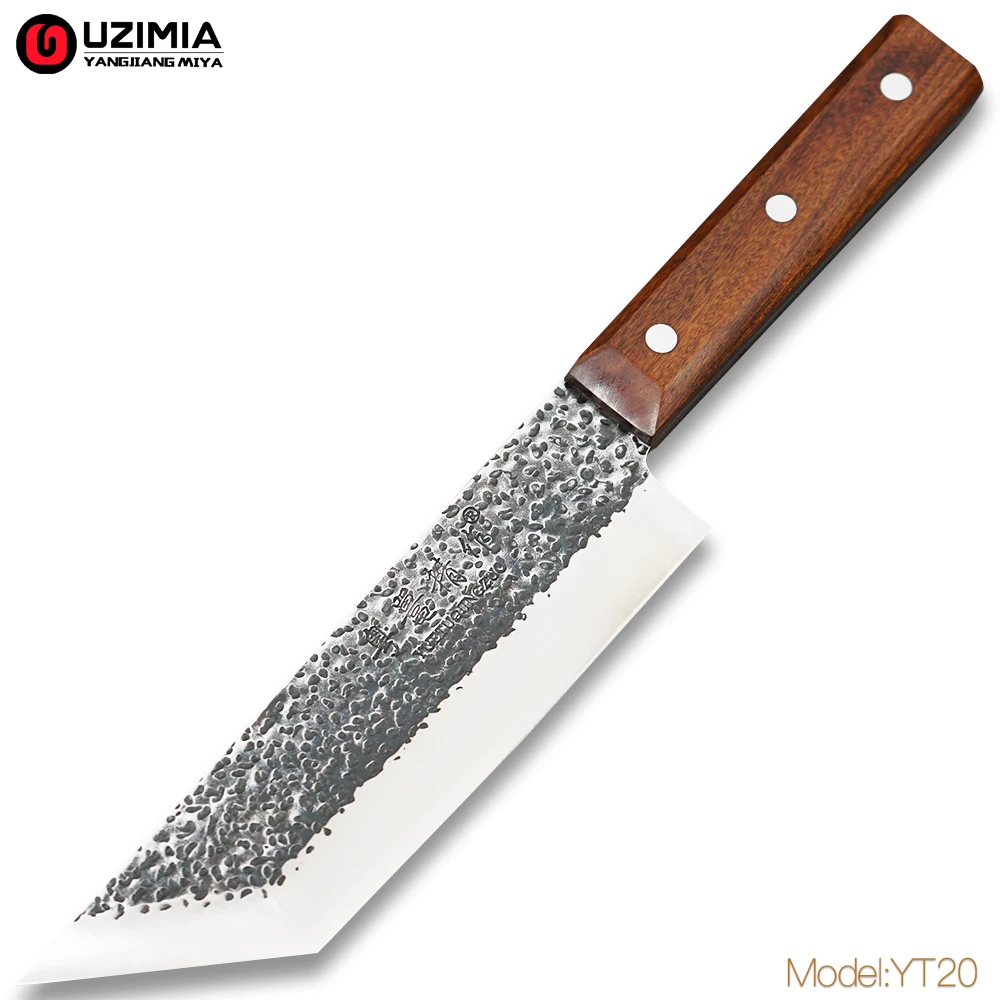 UZIMIA Handmade 8Cr Steel Professional Japanese Chef Knife Meat Cleaver