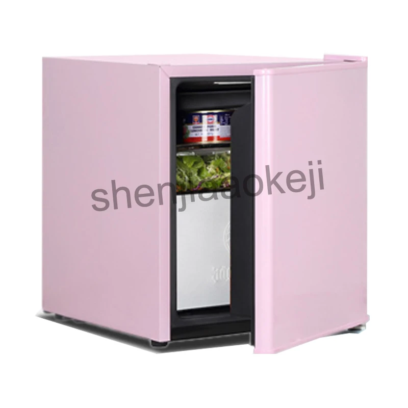 Household Single Door Small Refrigerator Refrigerated Wine Milk Food Cold Storage Freezing Refrigerator 1pc