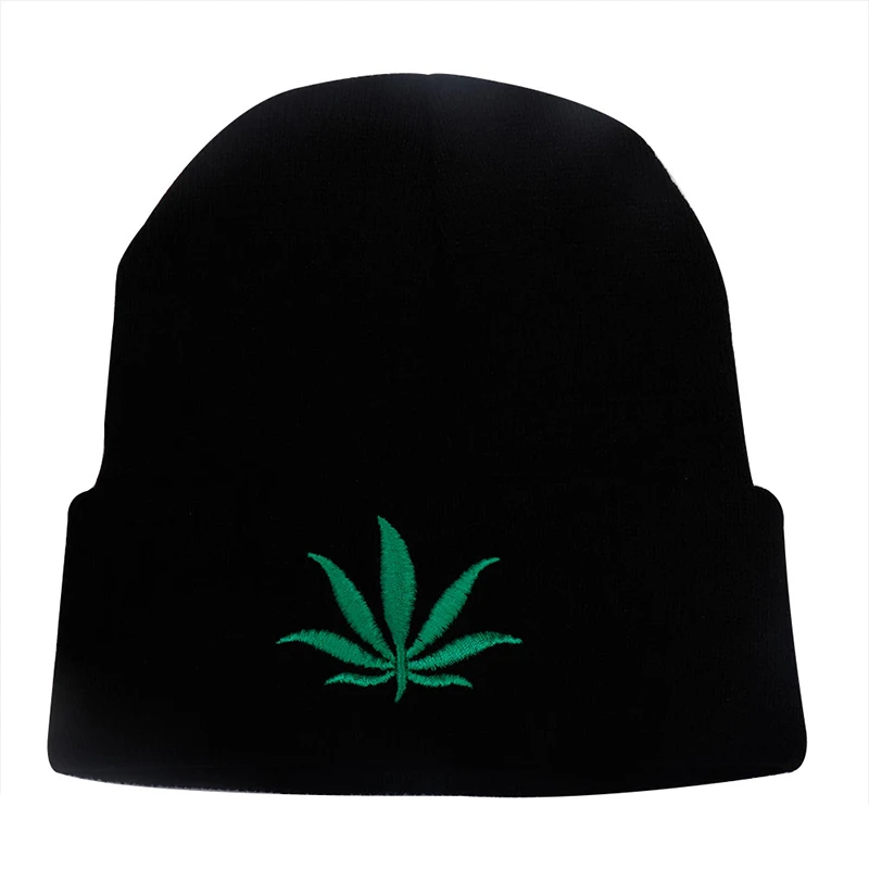 New Fashion Winter Weed Hat Skullies Beanie Hats For Women Warm Hip Hop Bonnet Caps For Men gorras hombre кепка мужская 2022