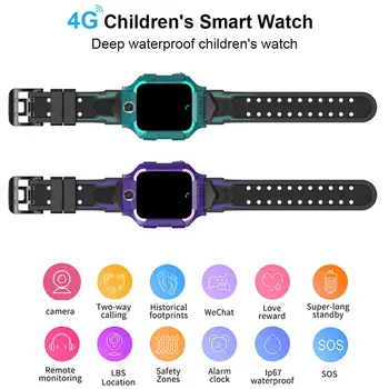 

Child Smart Watch Multifunctional GPS Positioning Waterproof Smart Watch with Touch Color Screen