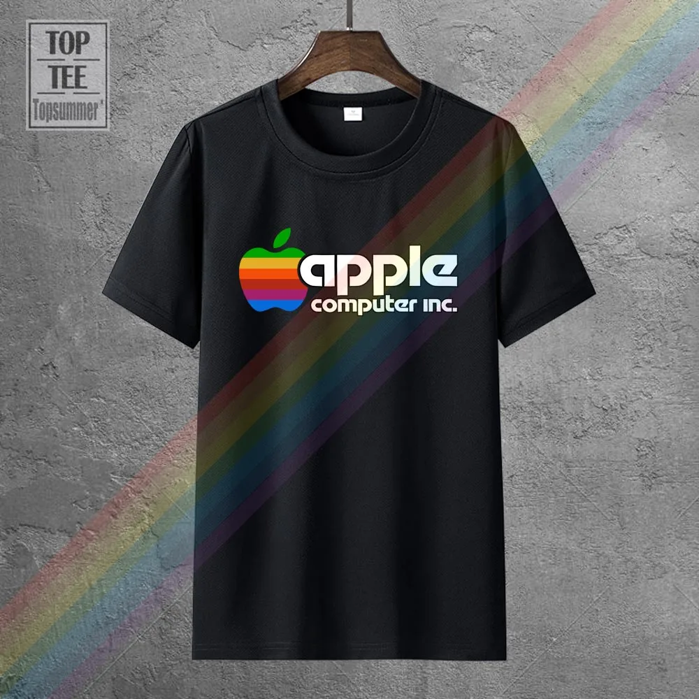 T-Shirt Per Computer Macintosh Retrò 1980S Aplee