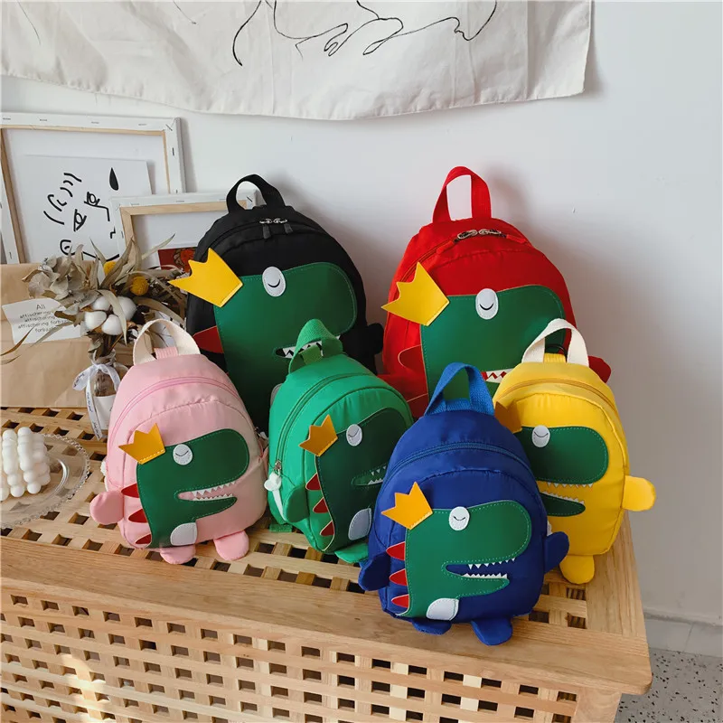 

Schoolbag for Elementary School Students 2019 Versatile Children Backpack Cartoon Kindergarten Cute Dinosaur Men And Women Baby