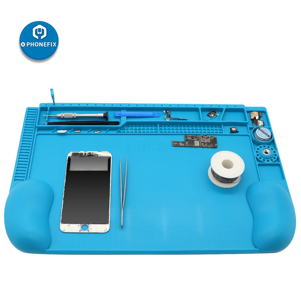 Паяльный коврик Теплоизоляционный силиконовый термостойкий изоляционный для