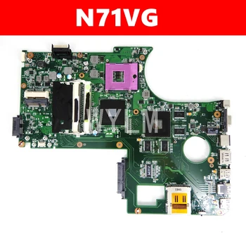 

N71VG 8 Memory Mainboard REV 2.1 For ASUS N71 N71V N71VG Laptop Motherboard 100% Tested Free Shipping