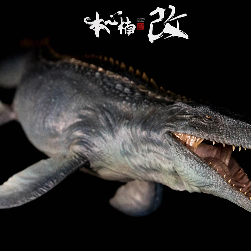 В наличии Nanmu Mosasaurus динозавры Властелин abys1/35 Коллекция игрушек для