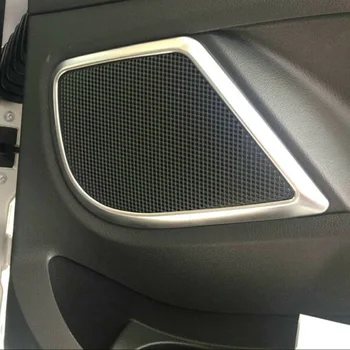 

Sound Speaker trim Ring Decal Decor 4pcs Set Auto Matte Car Inner Door
