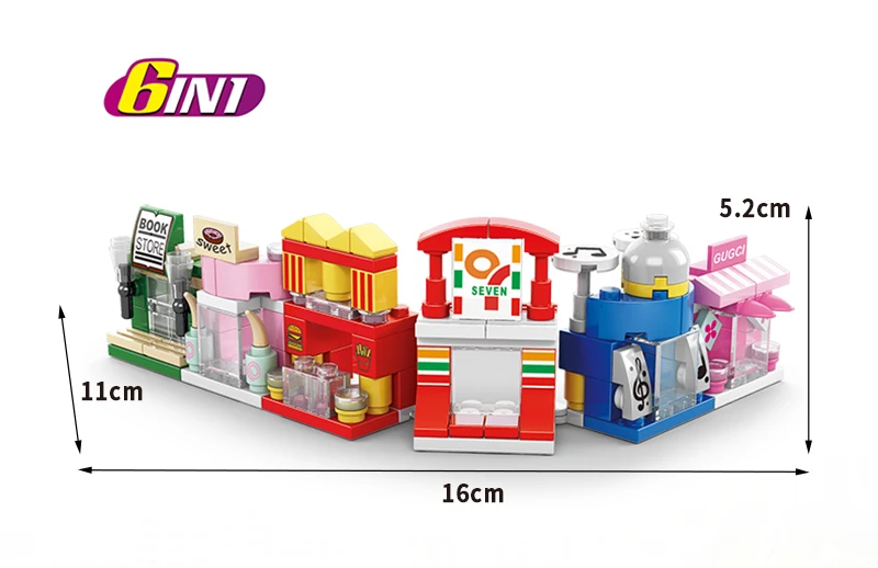 Children's Toys Building Blocks Friends Blocks Boys Girls Bricks Car Aircraft Excavator Crane City Building Engineering Vehicle (15)