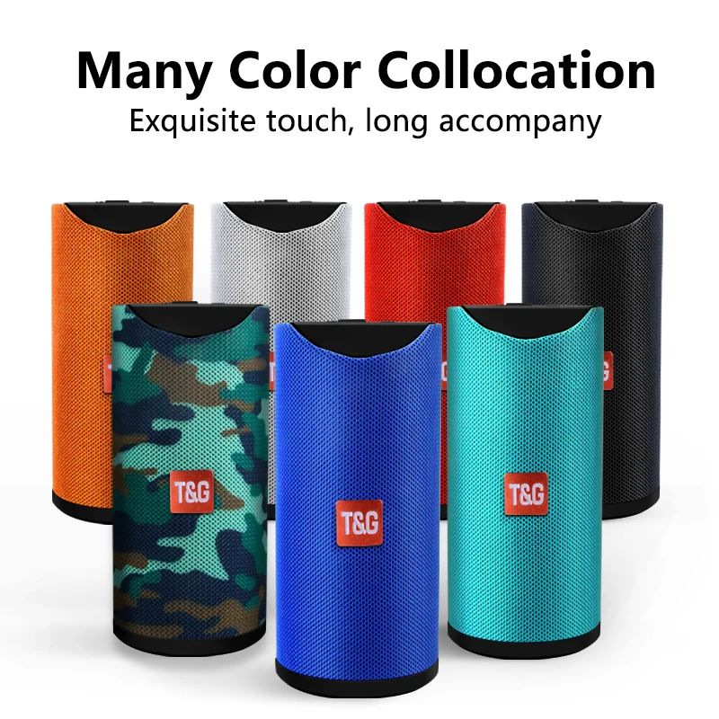 TG113 Portable Bluetooth Wireless Speakers Waterproof Stereo Column Outdoor Loudspeaker Speaker with FM Radio MP3 Bass Sound Box TG113 Portable Bluetooth Wireless Speakers Waterproof Stereo Column Outdoor Loudspeaker Speaker with FM Radio MP3 Bass Sound Box