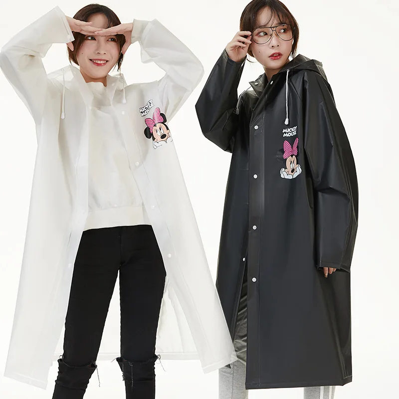 Disney Adult Minnie Women Raincoat Eva 