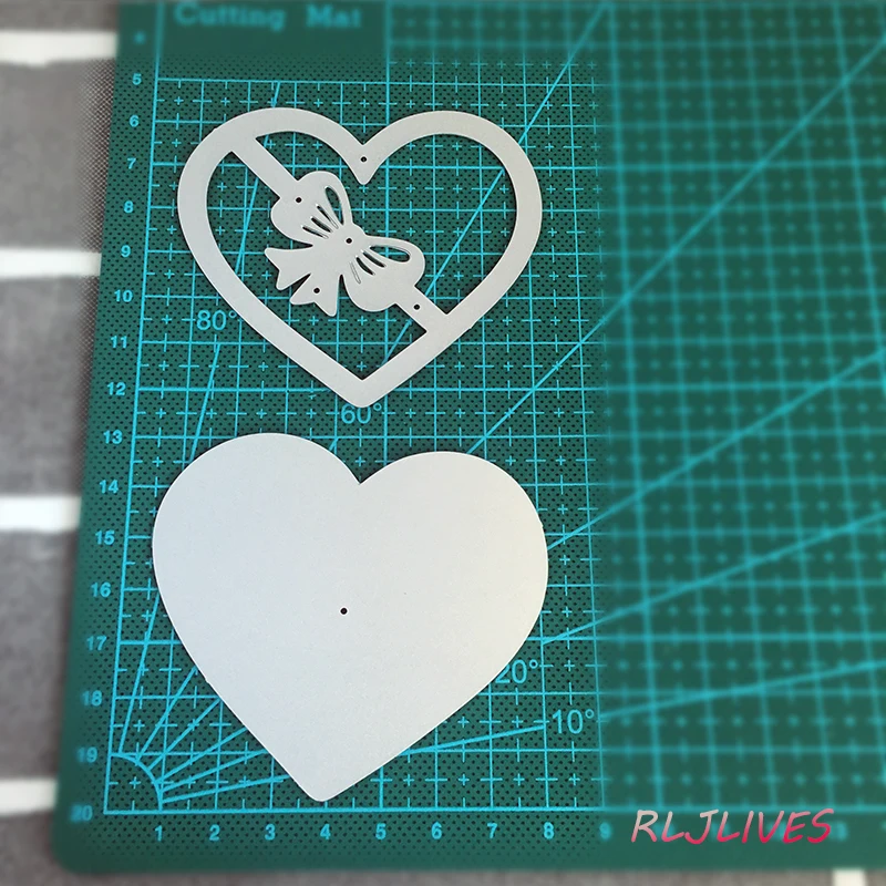 3 вида стилей шейкер сердце металлические режущие штампы трафарет для DIY штамп для скрапбукинга/фотоальбом декоративное тиснение DIY бумажные карты