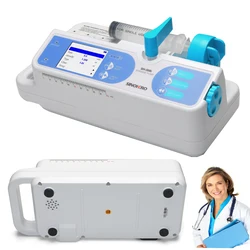 SH-508i Real-time alarm Syringe Pump Portable Digital Infusion Pump Large LCD Display Electric Medical Syringe Pump