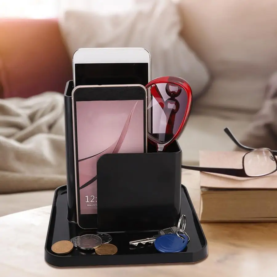 New Desktop Storage Organizer Storage Organizer Stationery Holder Container Box for Desk Table Desktop Office Supplies