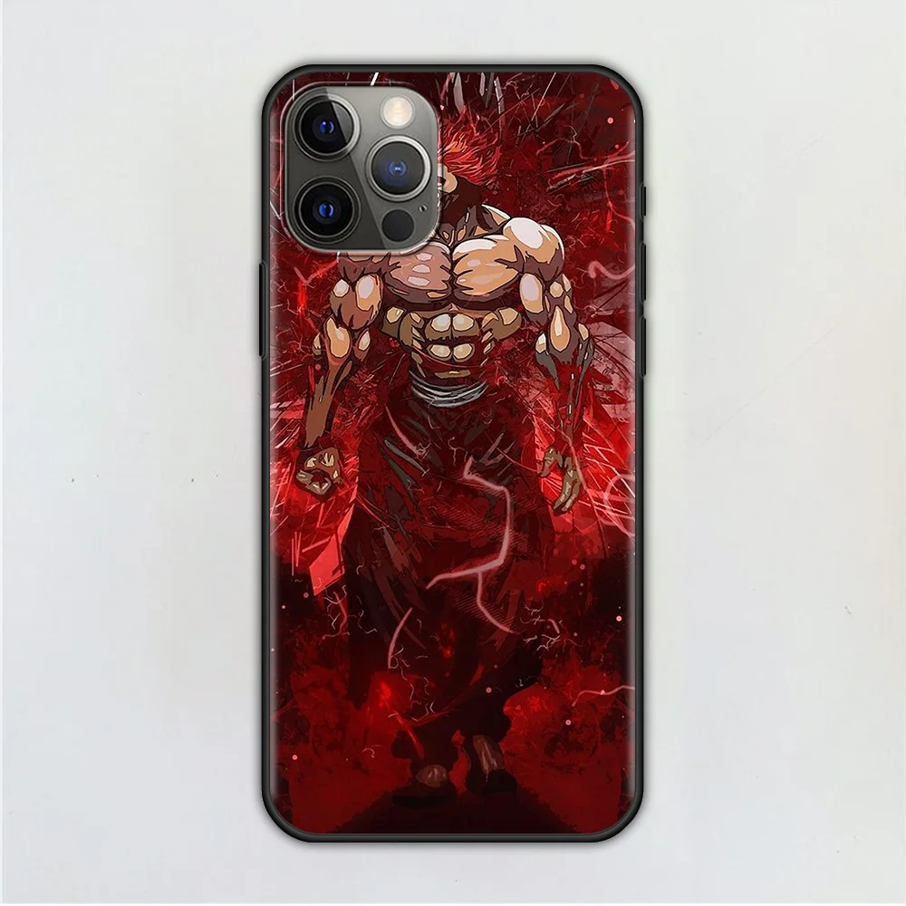 Baki the Grappler Original anime Phone Case For iPhone 13 12 11 Pro XR Max XR X 8 7 6s 6 Plus SE2020 Cover Shell TPU cases for iphone 11