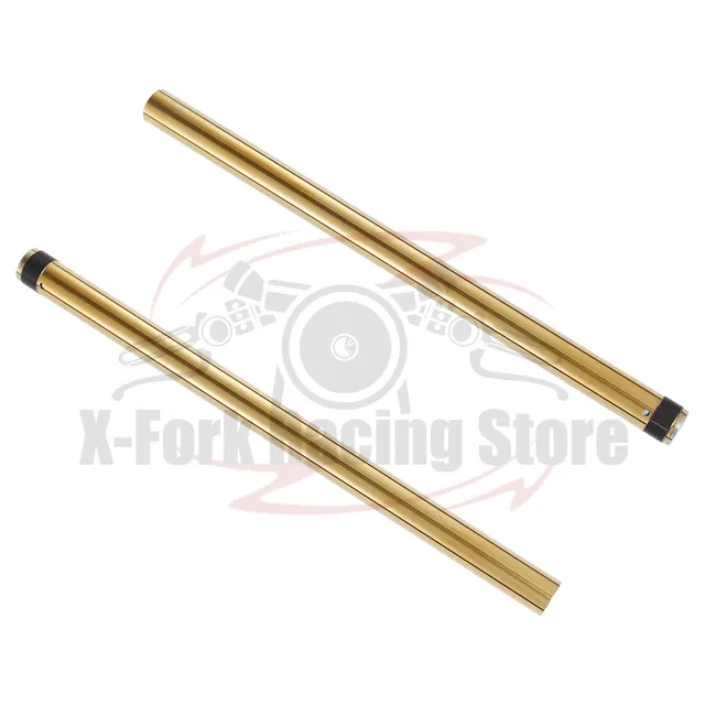 Aluminum 7075 Fork Tube Set For LOSI 1/4 Promoto-MX RC Motorcycle - Upgrade Part Red