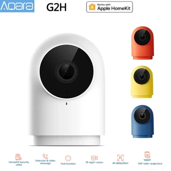 Aqara G2H Camera 1080P HD Night Vision Mobile For Apple HomeKit APP Monitoring G2H Zigbee Smart Home Security Camera US EU AU 1