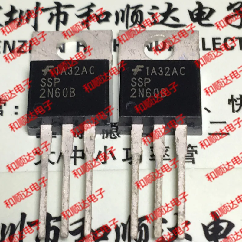 /5 шт/SSP2N60B TO-220 2A 600V