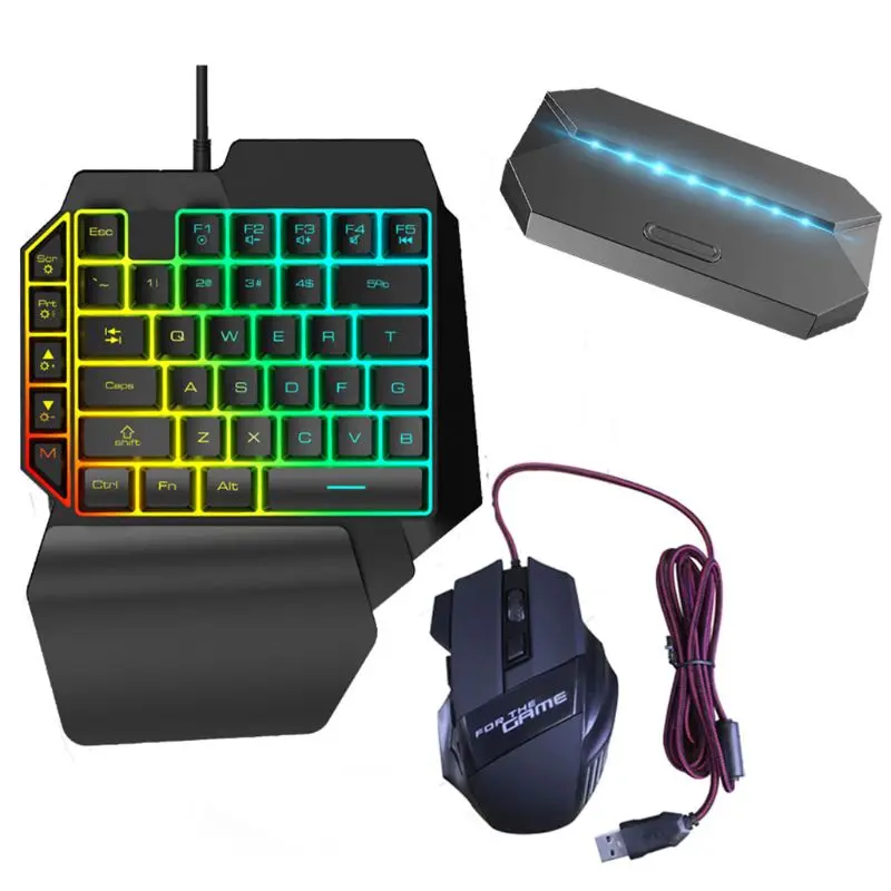 

G6 Keyboard Mouse Converter USB Extender for iPhone An-droid Mobile Phone Games