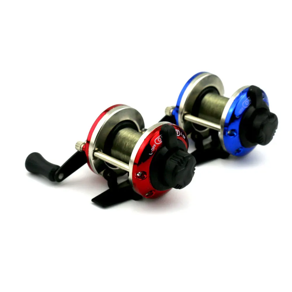 Mini Fishing Tackle Winter Outdoor with Line Alloy Waterproof Spinning Wheel Fishing Reel Gapless High Quality
