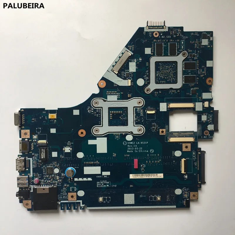 

PALUBEIRA V5WE2 LA-9531P for ACER E1-572 E1-572G notebook motherboard WITH CPU DDR3 100% test work WITH 4 VGA Chip